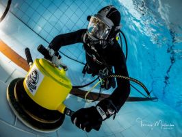 lekcje nurkowania katowice Centrum nurkowe Heliox - Prace podwodne