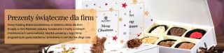 spersonalizowane czekoladki do rozdania katowice Prezenty świąteczne dla firm