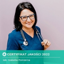lekarze medycyna profilaktyczna zdrowie publiczne katowice lek. Izabella Pomierna, Specjalista Medycyny Pracy i Medycyny Rodzinnej