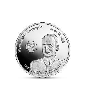 20 zł Polskie Termopile - Warszawskie Termopile - Srebrna moneta 20 zł NBP 2023