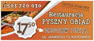 restauracje obiad katowice Pyszny Obiad