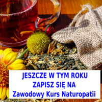 U W A G A –> Stacjonarny, roczny Zawodowy Kurs Naturopatii w Rybniku (wrzesień 2023)